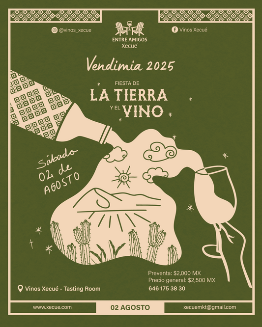 Vendimia 2025 - ENTRE AMIGOS - FIESTA DE LA TIERRA Y EL VINO.